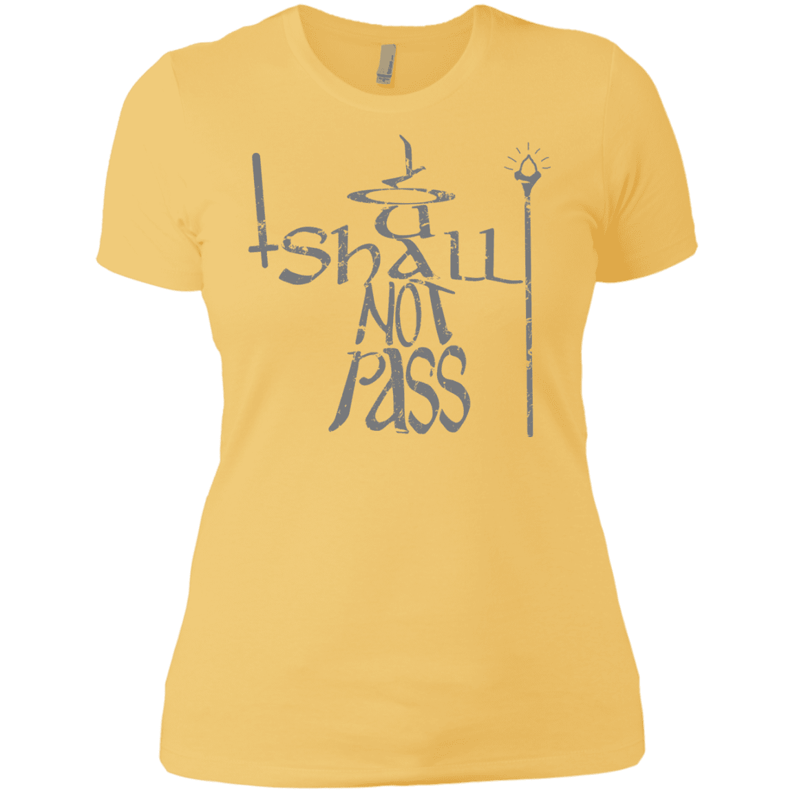 T-Shirts Banana Cream/ / X-Small You Shall Not Pass Women's Premium T-Shirt