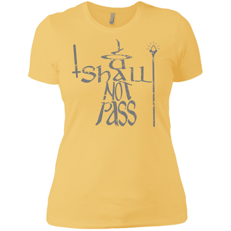 T-Shirts Banana Cream/ / X-Small You Shall Not Pass Women's Premium T-Shirt