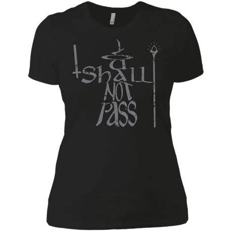 T-Shirts Black / X-Small You Shall Not Pass Women's Premium T-Shirt