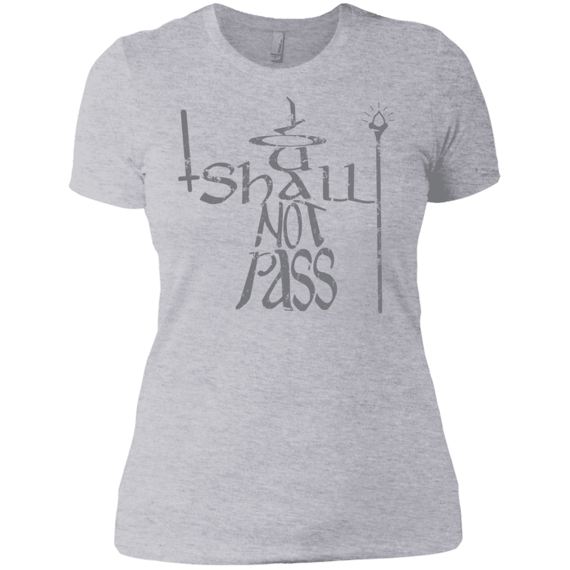 T-Shirts Heather Grey / X-Small You Shall Not Pass Women's Premium T-Shirt