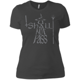 T-Shirts Heavy Metal / X-Small You Shall Not Pass Women's Premium T-Shirt