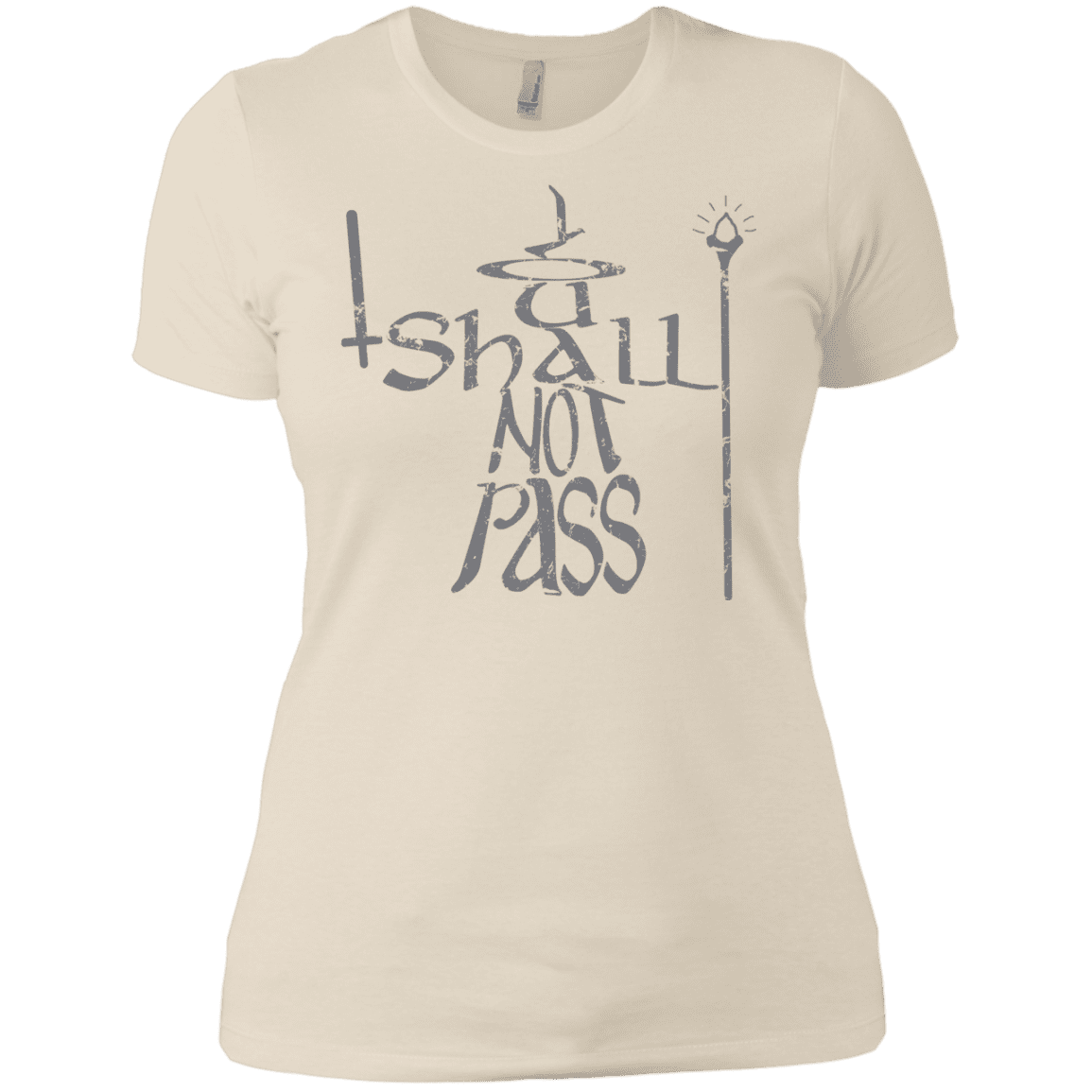 T-Shirts Ivory/ / X-Small You Shall Not Pass Women's Premium T-Shirt