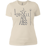 T-Shirts Ivory/ / X-Small You Shall Not Pass Women's Premium T-Shirt