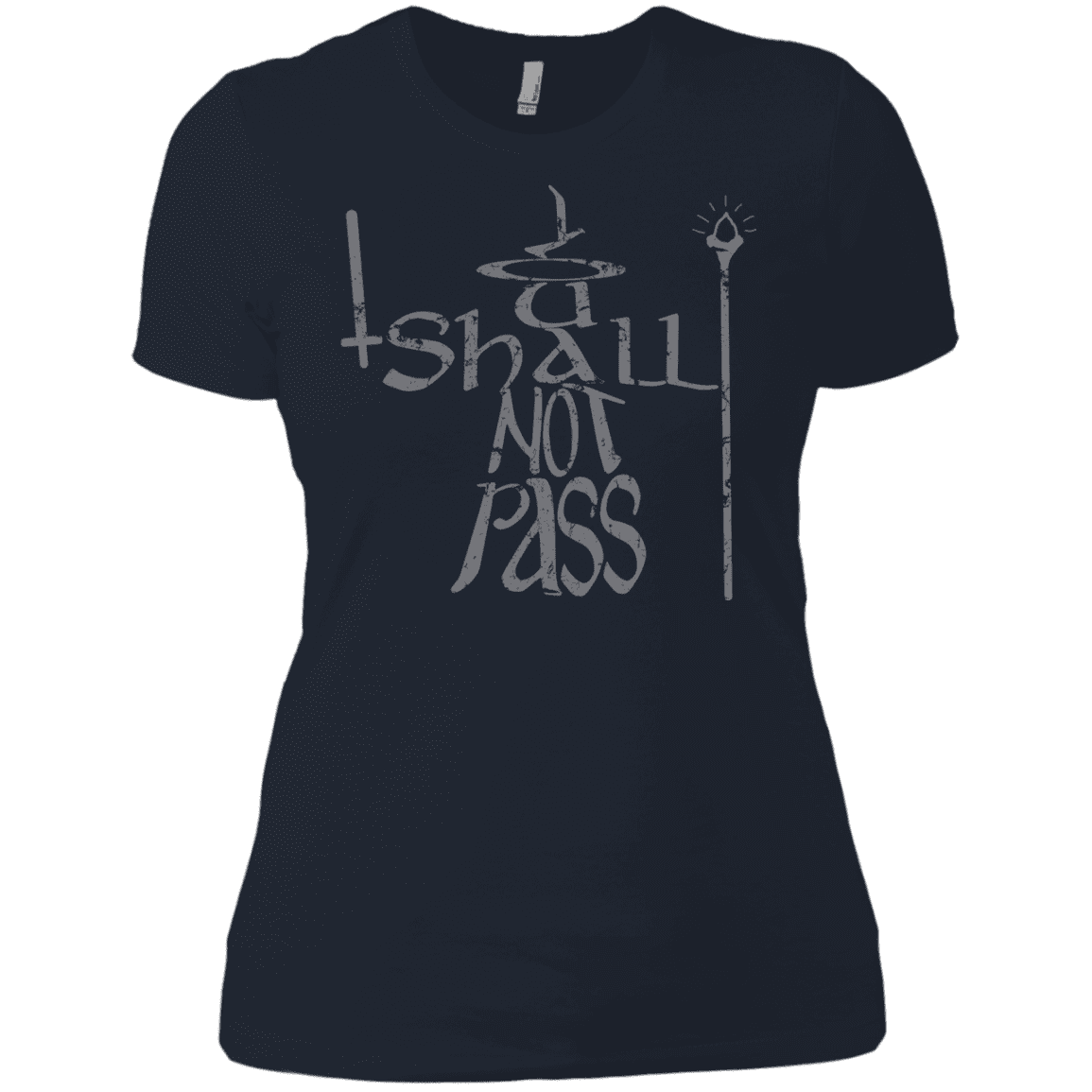 T-Shirts Midnight Navy / X-Small You Shall Not Pass Women's Premium T-Shirt