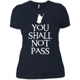T-Shirts Midnight Navy / X-Small You shall not pass Women's Premium T-Shirt