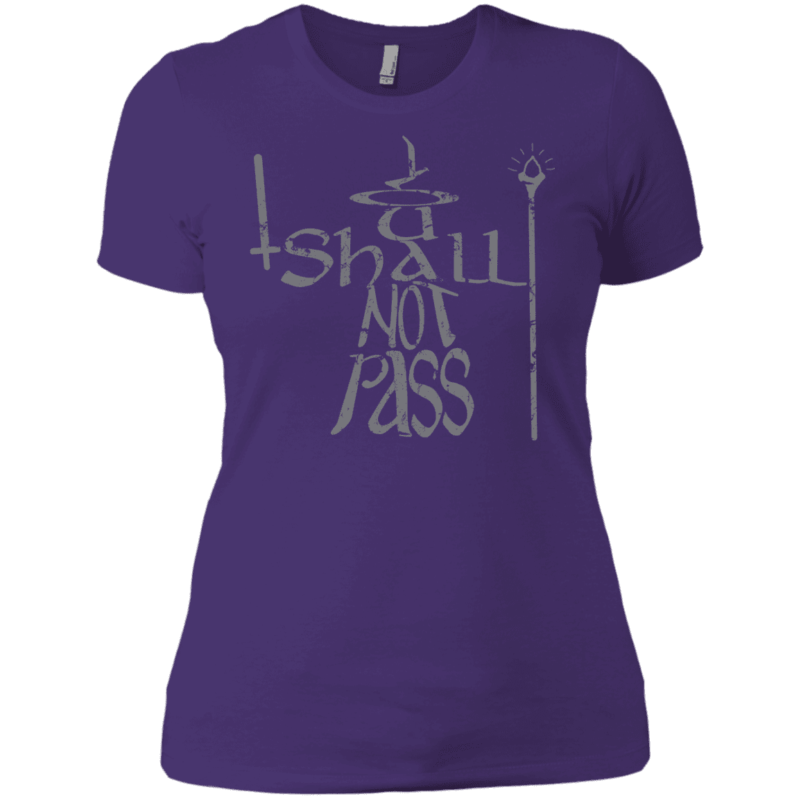 T-Shirts Purple Rush/ / X-Small You Shall Not Pass Women's Premium T-Shirt