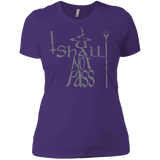 T-Shirts Purple Rush/ / X-Small You Shall Not Pass Women's Premium T-Shirt