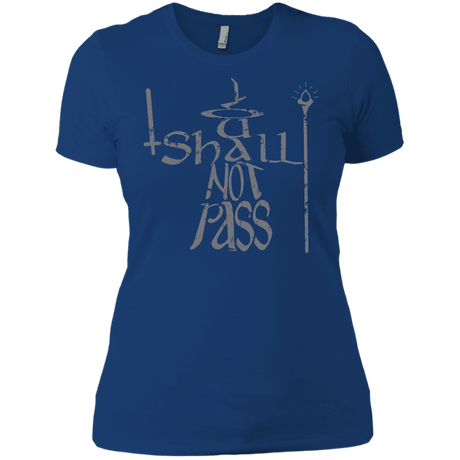 T-Shirts Royal / X-Small You Shall Not Pass Women's Premium T-Shirt