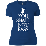 T-Shirts Royal / X-Small You shall not pass Women's Premium T-Shirt