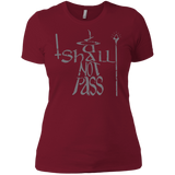 T-Shirts Scarlet / X-Small You Shall Not Pass Women's Premium T-Shirt