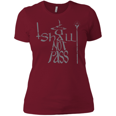 T-Shirts Scarlet / X-Small You Shall Not Pass Women's Premium T-Shirt
