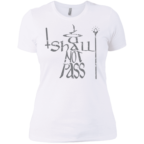 T-Shirts White / X-Small You Shall Not Pass Women's Premium T-Shirt