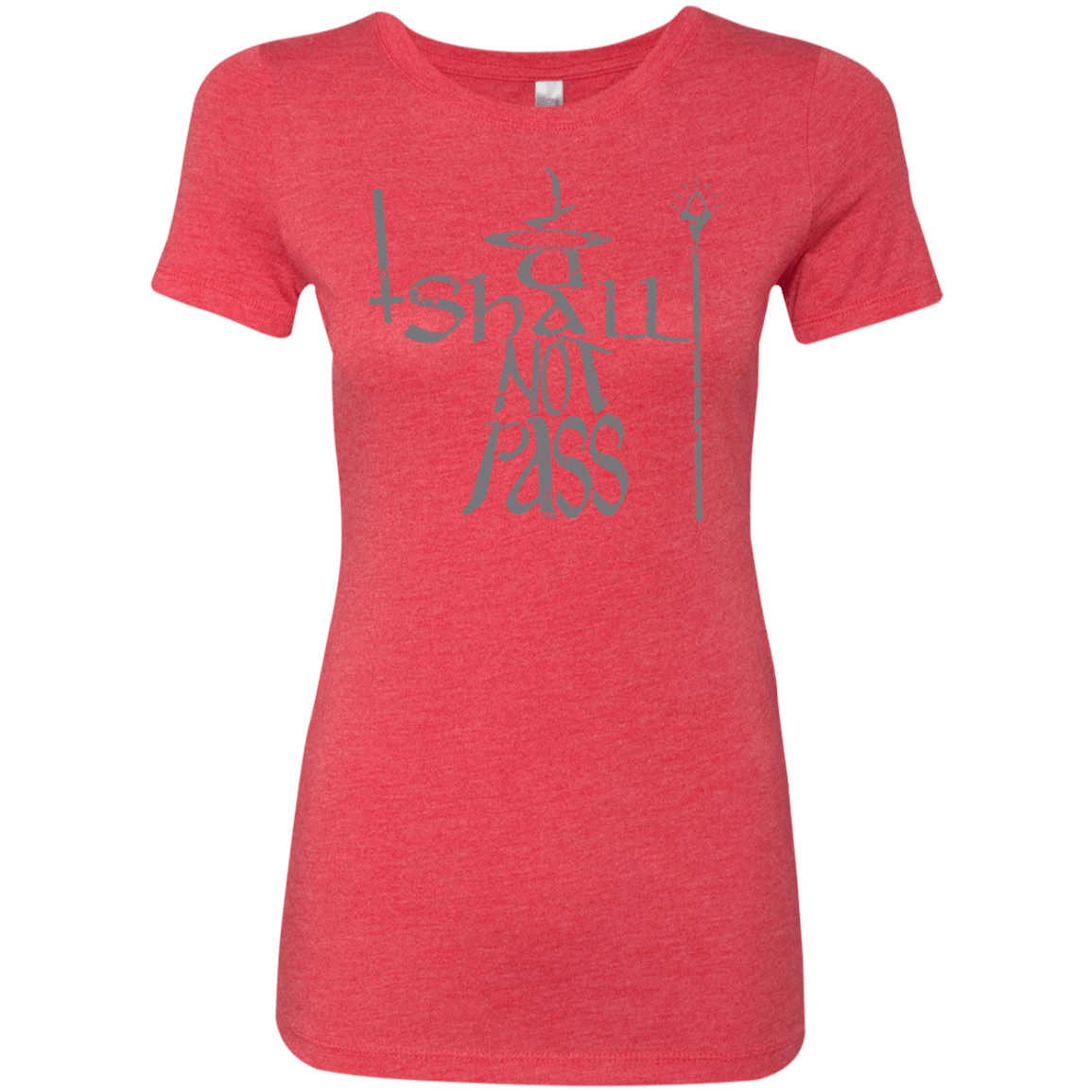 T-Shirts Vintage Red / S You Shall Not Pass Women's Triblend T-Shirt