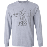You Shall Not Pass Youth Long Sleeve T-Shirt