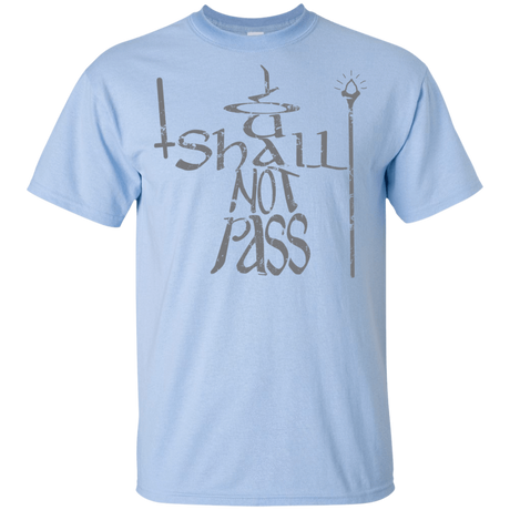 T-Shirts Light Blue / YXS You Shall Not Pass Youth T-Shirt