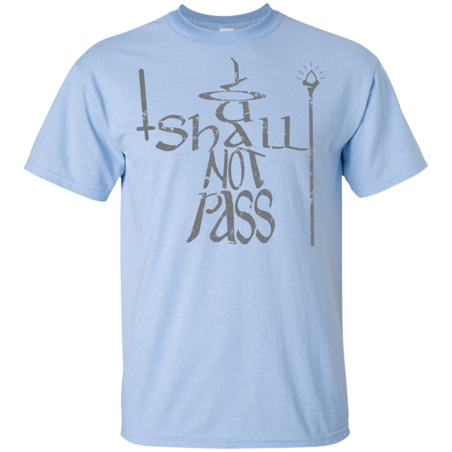 T-Shirts Light Blue / YXS You Shall Not Pass Youth T-Shirt