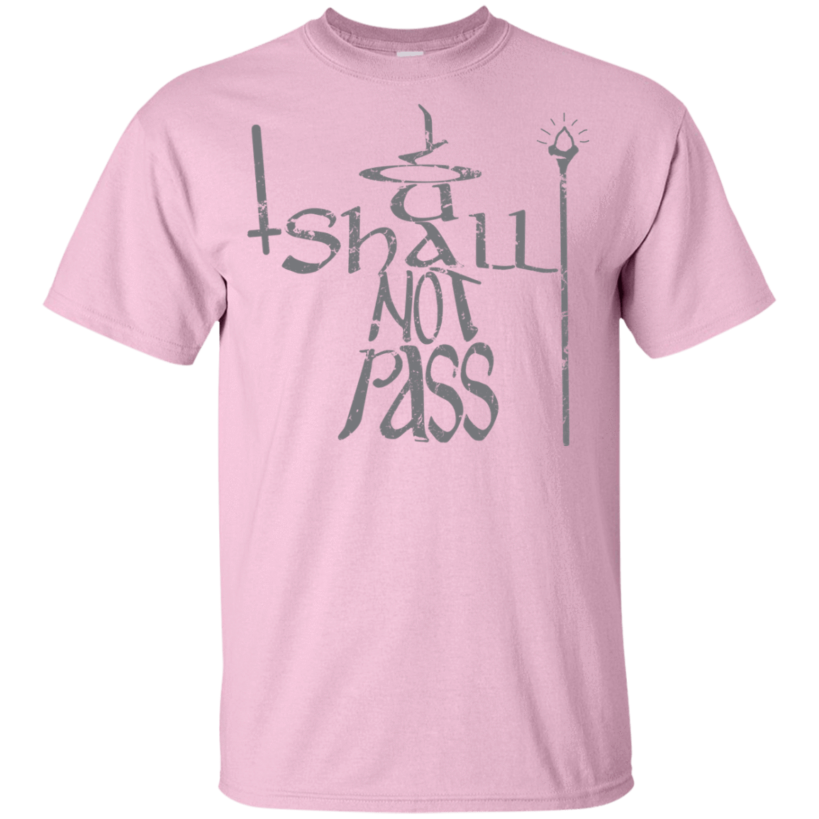 T-Shirts Light Pink / YXS You Shall Not Pass Youth T-Shirt