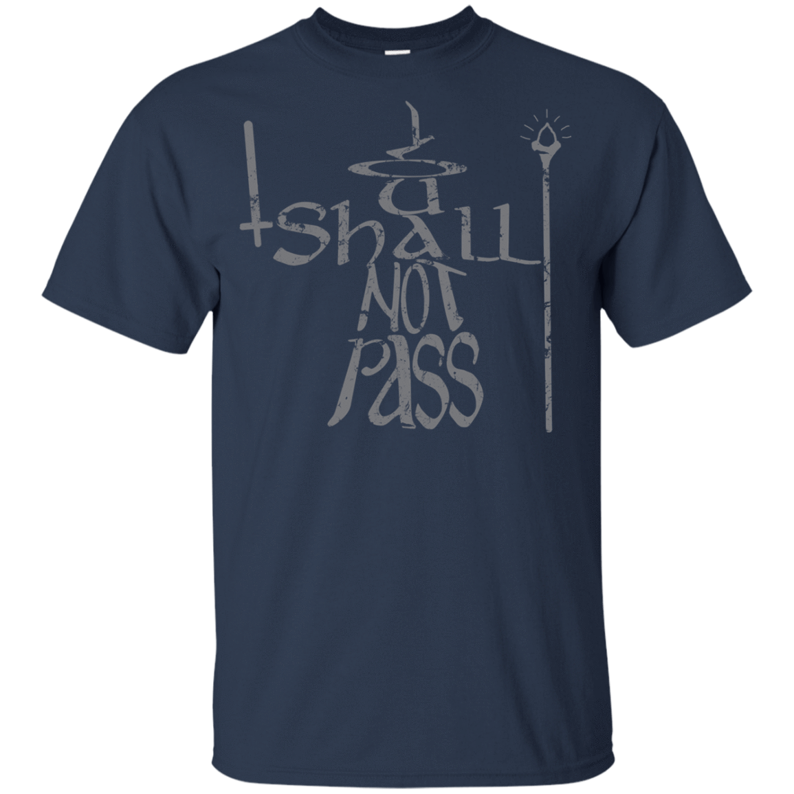 T-Shirts Navy / YXS You Shall Not Pass Youth T-Shirt