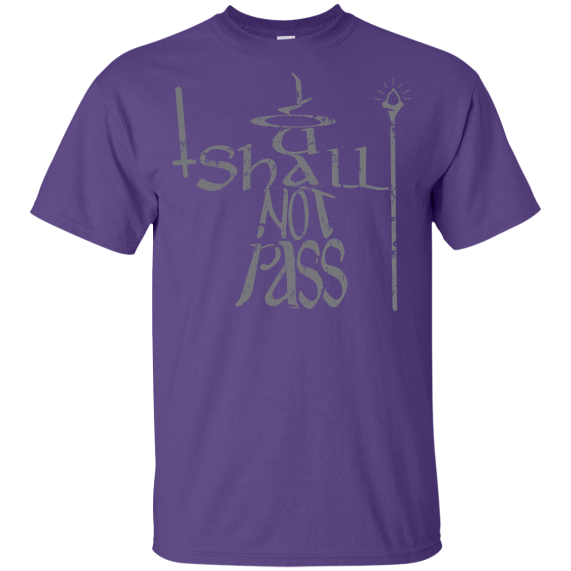 T-Shirts Purple / YXS You Shall Not Pass Youth T-Shirt