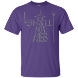 T-Shirts Purple / YXS You Shall Not Pass Youth T-Shirt