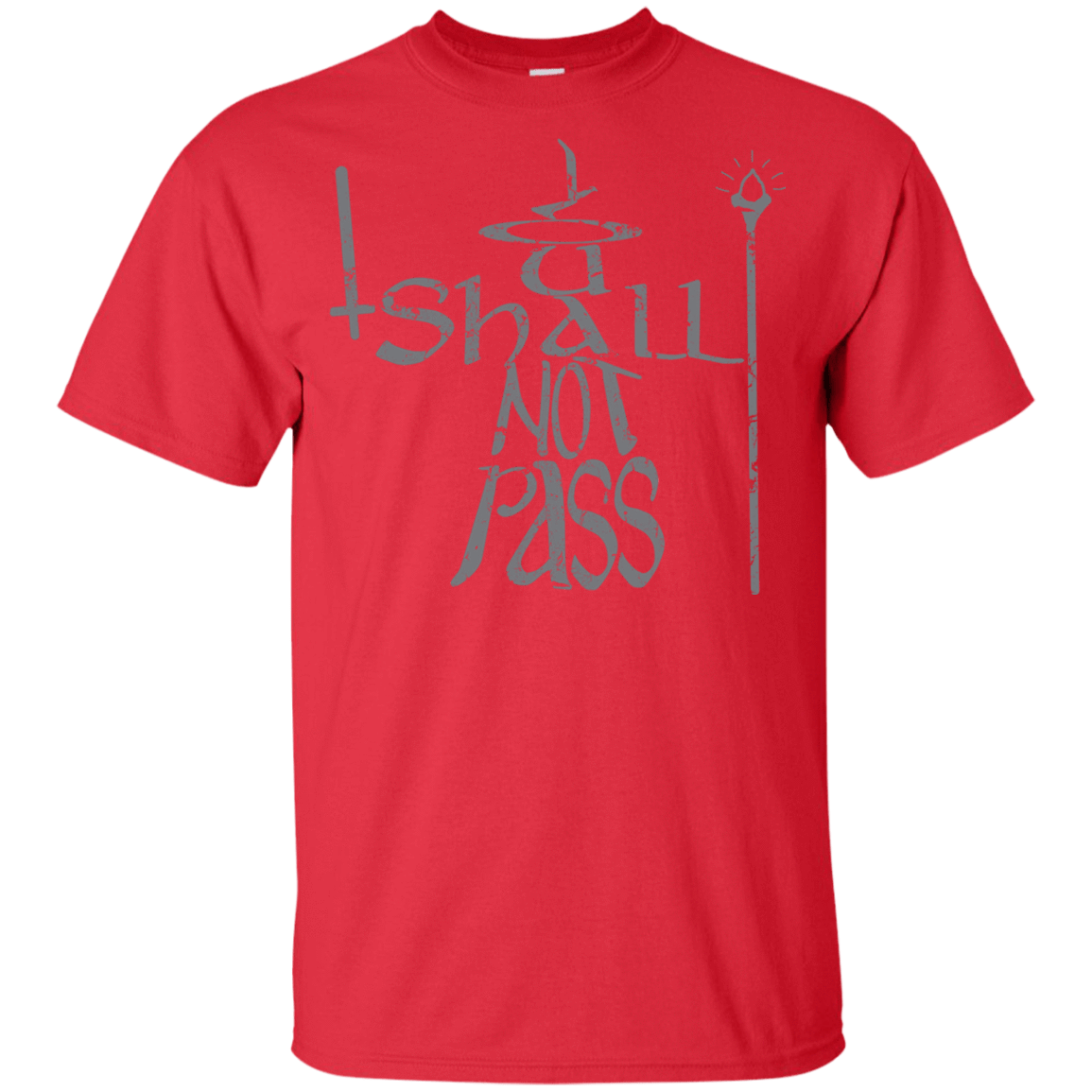 T-Shirts Red / YXS You Shall Not Pass Youth T-Shirt