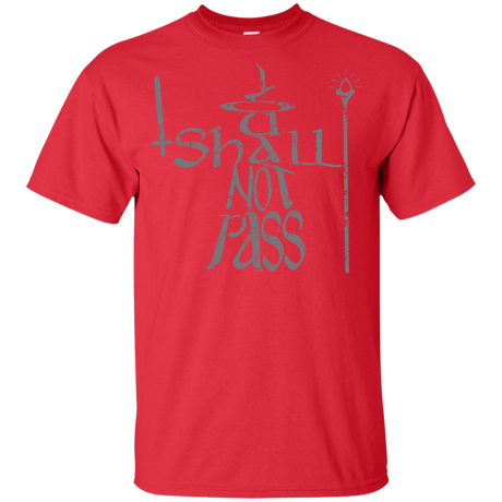 T-Shirts Red / YXS You Shall Not Pass Youth T-Shirt