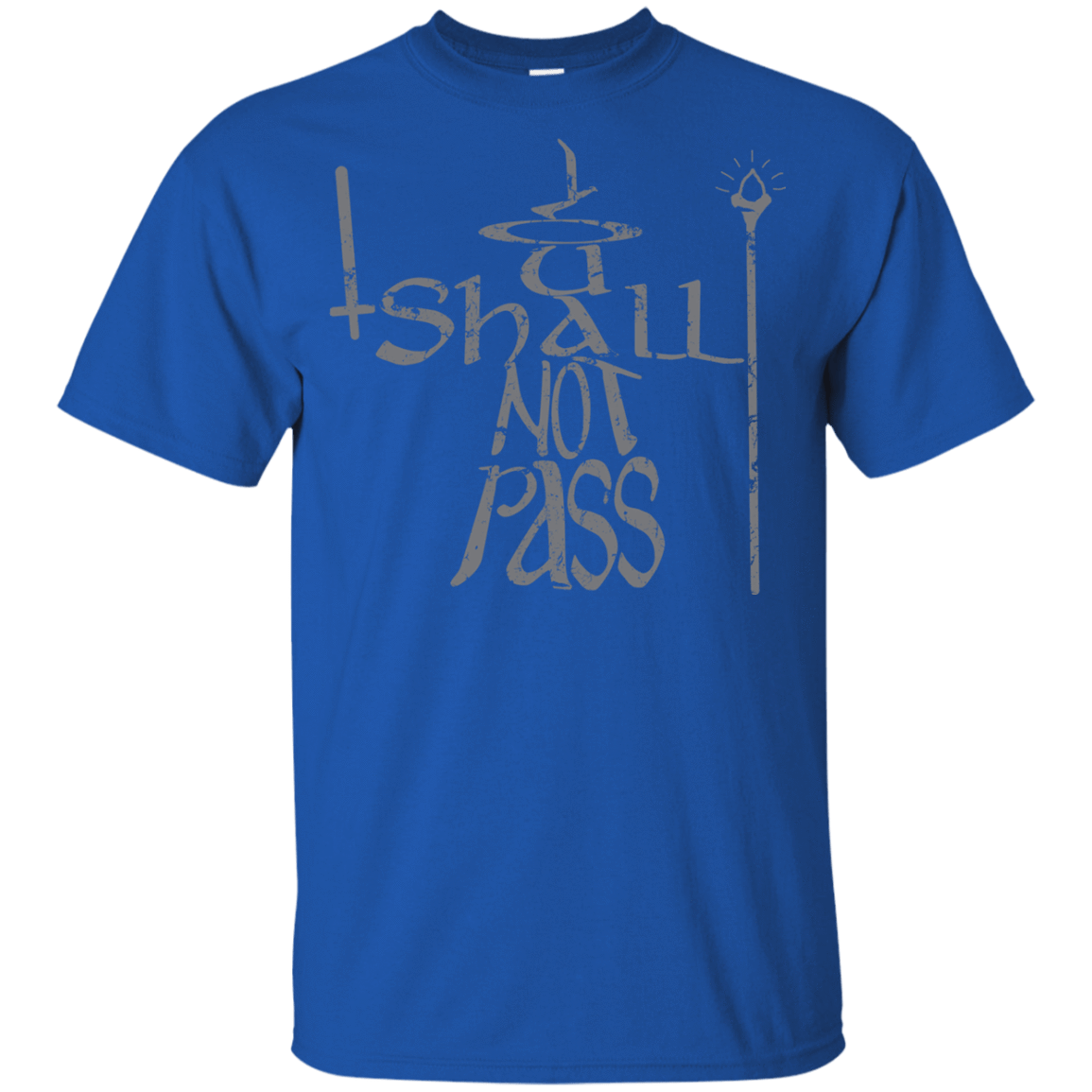 T-Shirts Royal / YXS You Shall Not Pass Youth T-Shirt