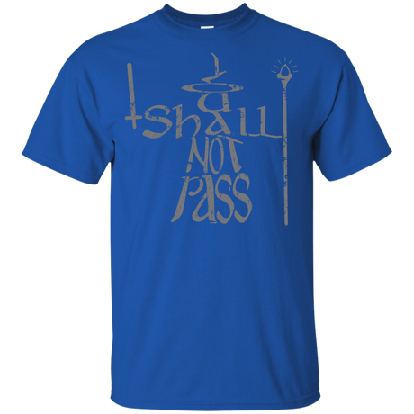 T-Shirts Royal / YXS You Shall Not Pass Youth T-Shirt