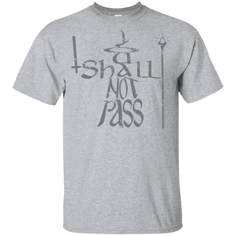 T-Shirts Sport Grey / YXS You Shall Not Pass Youth T-Shirt