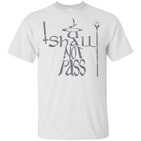 T-Shirts White / YXS You Shall Not Pass Youth T-Shirt