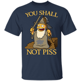 T-Shirts Navy / YXS You Shall Not Piss Youth T-Shirt