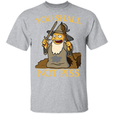 T-Shirts Sport Grey / YXS You Shall Not Piss Youth T-Shirt