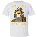 T-Shirts White / YXS You Shall Not Piss Youth T-Shirt