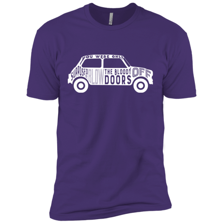 T-Shirts Purple Rush/ / X-Small You Were Only Supposed To Blow The Bloody Doors Off Men's Premium T-Shirt