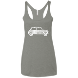 T-Shirts Venetian Grey / X-Small You Were Only Supposed To Blow The Bloody Doors Off Women's Triblend Racerback Tank