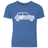 T-Shirts Vintage Royal / YXS You Were Only Supposed To Blow The Bloody Doors Off Youth Triblend T-Shirt