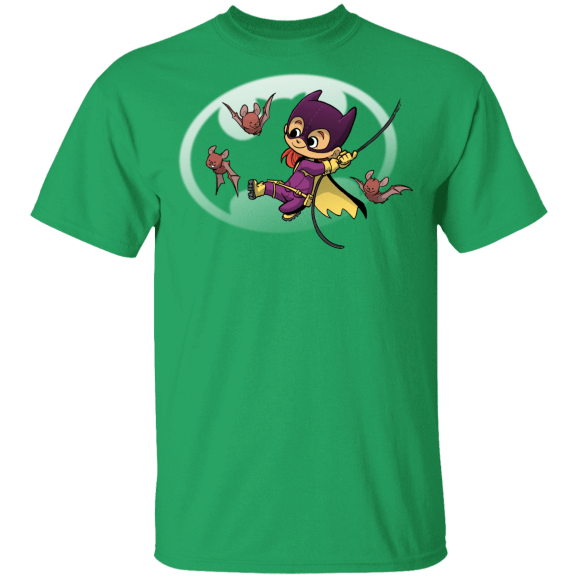 T-Shirts Irish Green / S Young Hero Batgirl T-Shirt