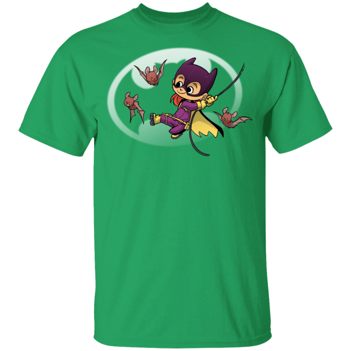 T-Shirts Irish Green / YXS Young Hero Batgirl Youth T-Shirt