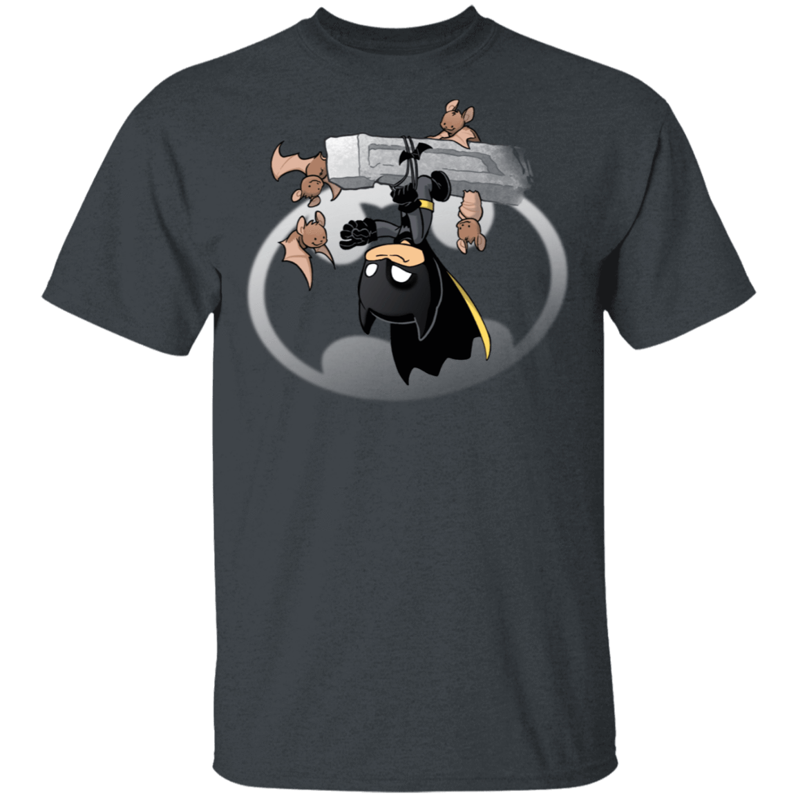 T-Shirts Dark Heather / S Young Hero Batman T-Shirt