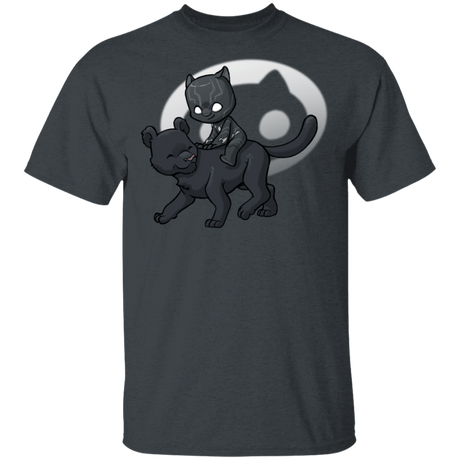 T-Shirts Dark Heather / S Young Hero Black Panther T-Shirt
