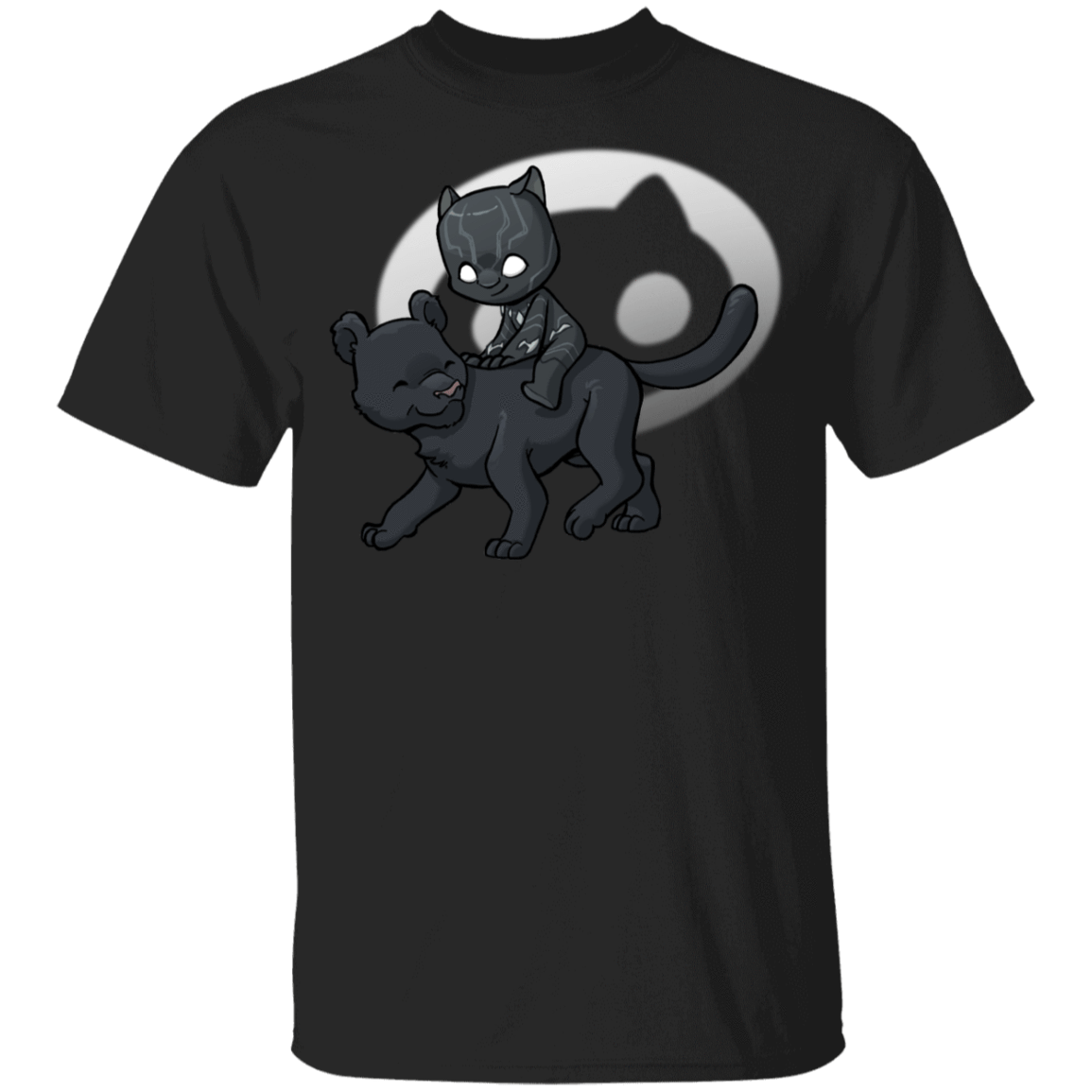 T-Shirts Black / YXS Young Hero Black Panther Youth T-Shirt