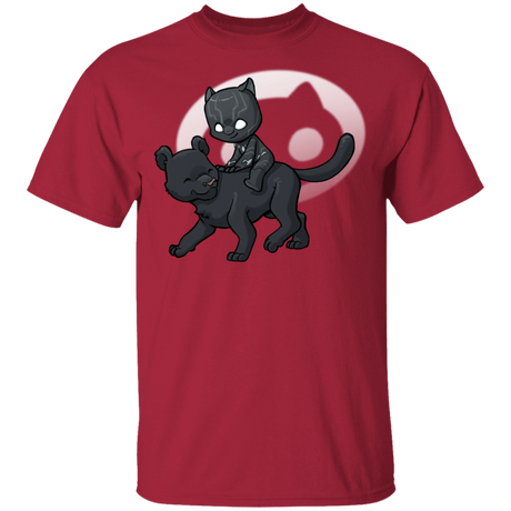 T-Shirts Cardinal / YXS Young Hero Black Panther Youth T-Shirt