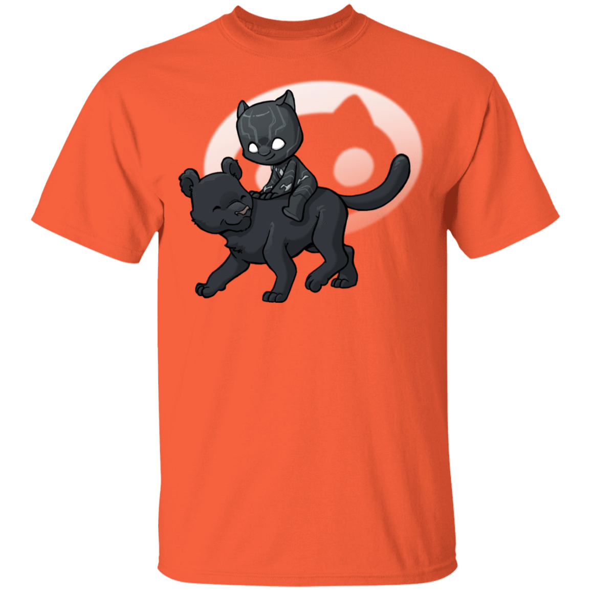 T-Shirts Orange / YXS Young Hero Black Panther Youth T-Shirt