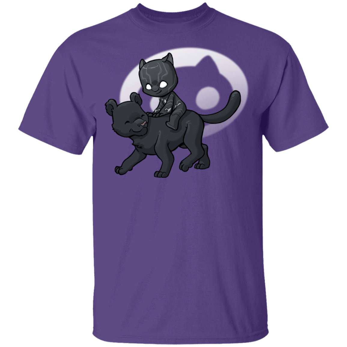 T-Shirts Purple / YXS Young Hero Black Panther Youth T-Shirt