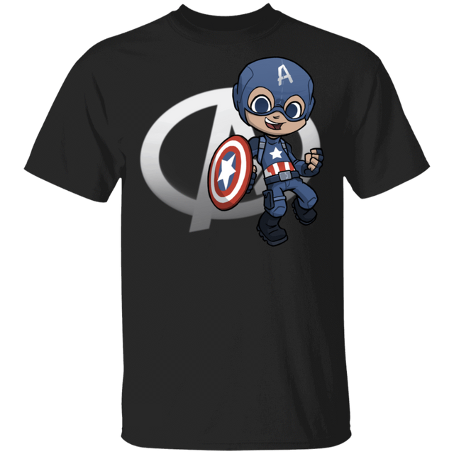 T-Shirts Black / S Young Hero Captain T-Shirt