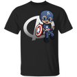 T-Shirts Black / YXS Young Hero Captain Youth T-Shirt