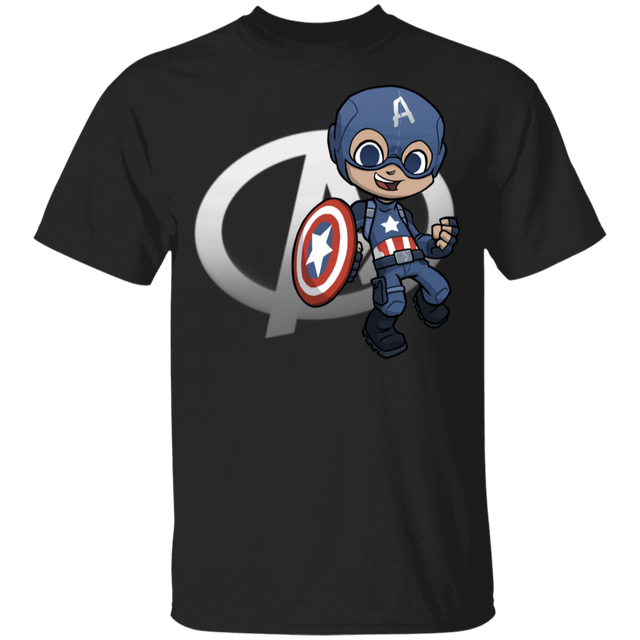 T-Shirts Black / YXS Young Hero Captain Youth T-Shirt