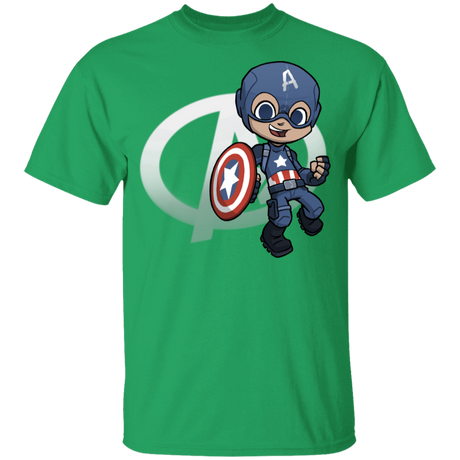 T-Shirts Irish Green / YXS Young Hero Captain Youth T-Shirt