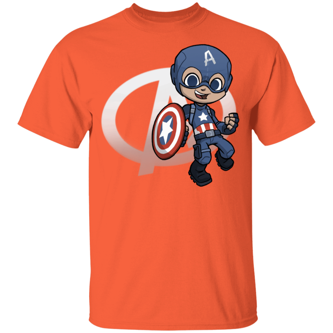 T-Shirts Orange / YXS Young Hero Captain Youth T-Shirt