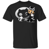 T-Shirts Black / S Young Hero Cat T-Shirt